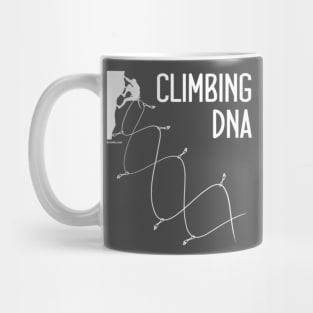Climbing dna man Mug